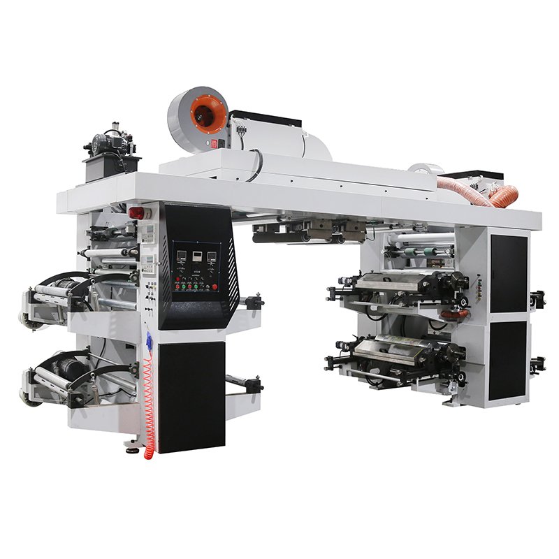 4 color Stack Type Flexographic Printing Machine