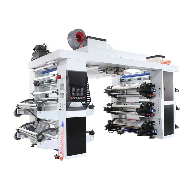 6 color Stack Type Flexographic Printing Machine