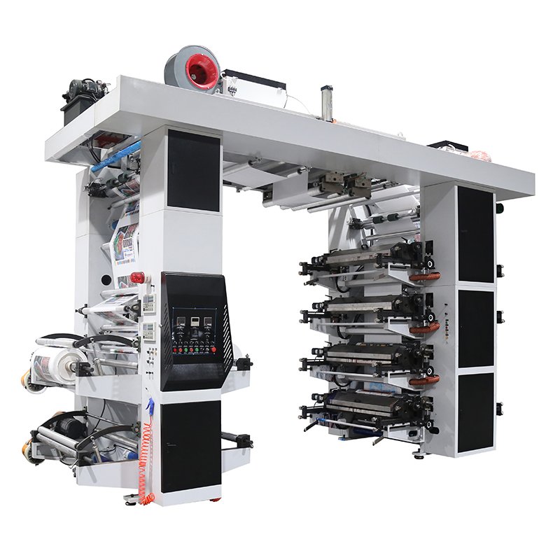 8 color Stack Type Flexographic Printing Machine