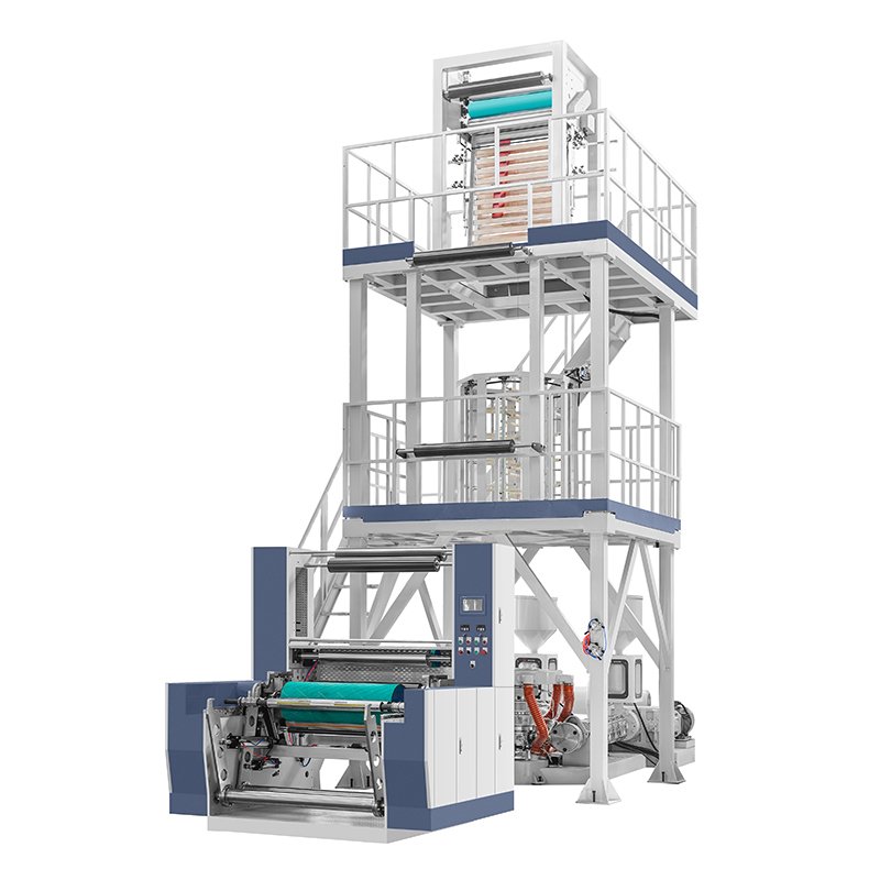 ABA Series High Speed Three Layer Co-extrusion HDPE Film Blowing Machine - 图片 2
