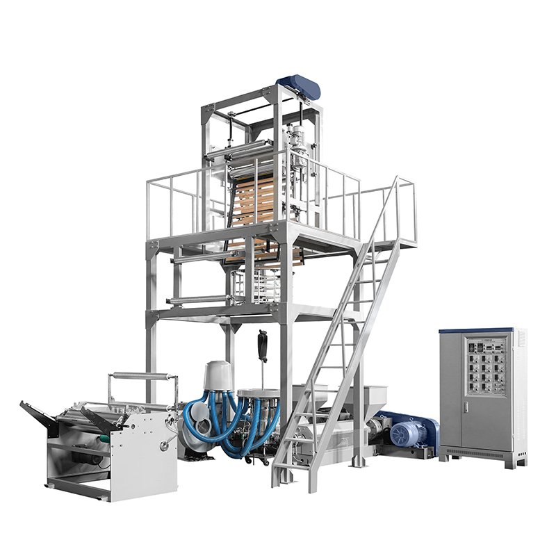 ABA Series High Speed Three Layer Co-extrusion HDPE Film Blowing Machine